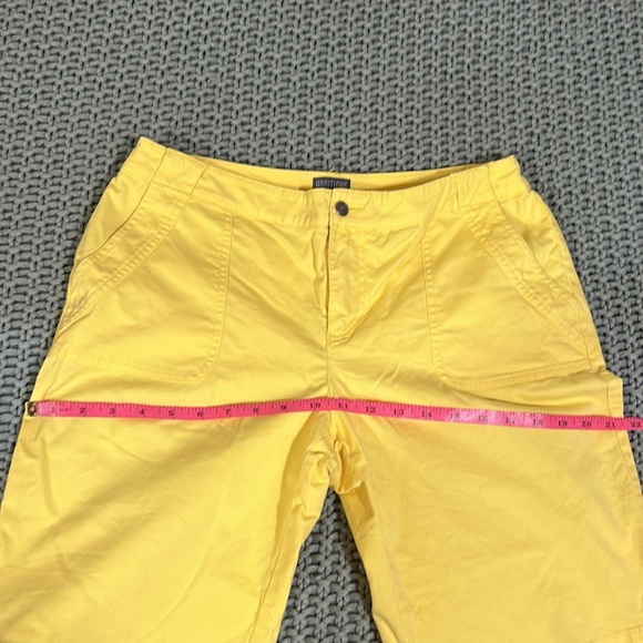 Chico’s Women’s Shorts Size S Yellow Color - Picture 8 of 13